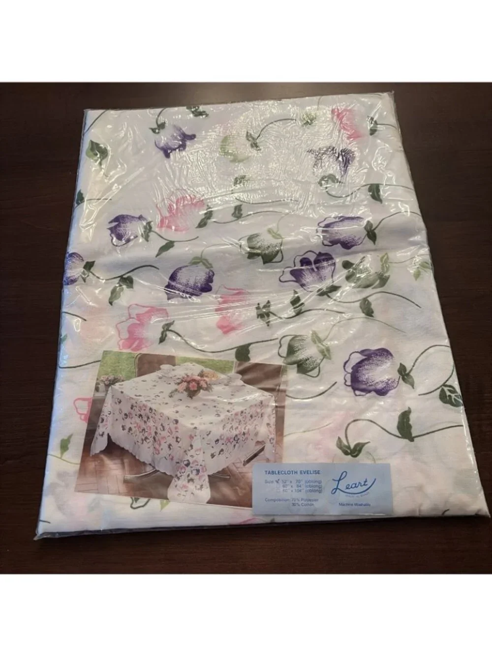 Leart Floral Tablecloth 52X70